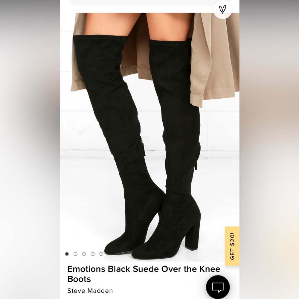 steve madden over the knee boot